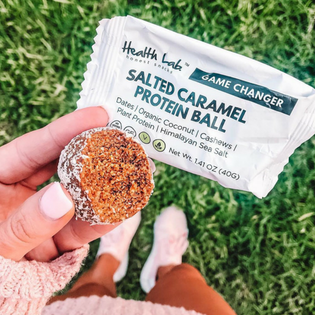  Help balance your hormones & sleep better with this vegan protein ball!