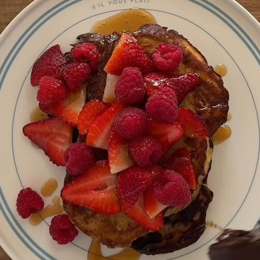 High Protein Vanilla French Toast