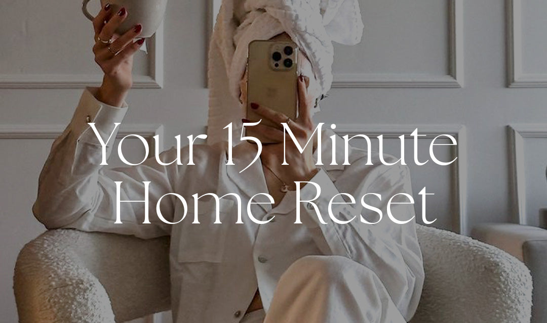 Turn 15 Minutes into a Luxury Wellness Retreat at Home