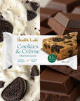Cookies & Cream Protein Slices (12 Bars)