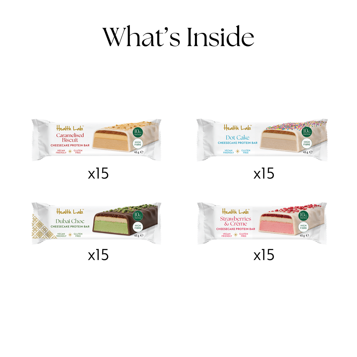 Cake-Inspired Protein Bundle