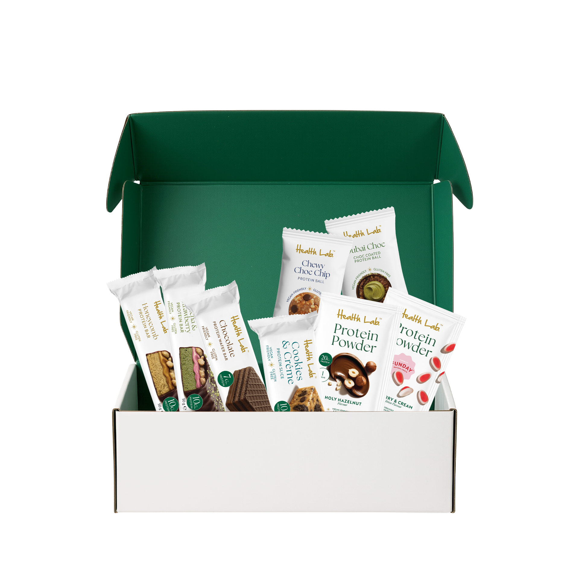The Ultimate Protein Sample Box (Protein Powders &amp; Snacks)
