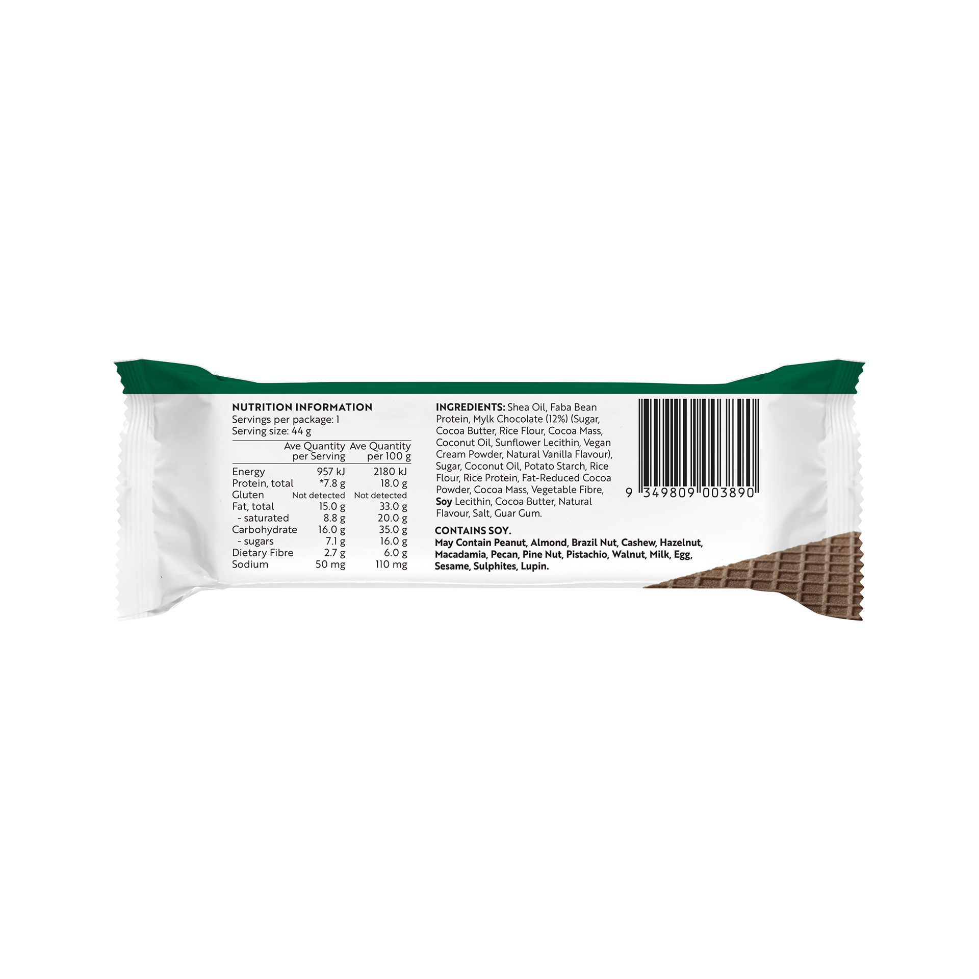 Chocolate Protein Wafer Bars (12 Bars)